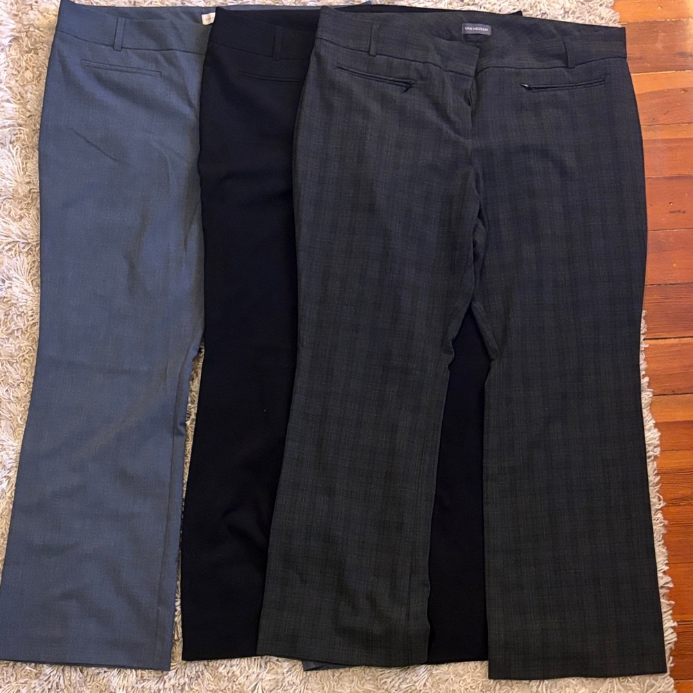 Van Heusen Women's dress Pants - Black and gray